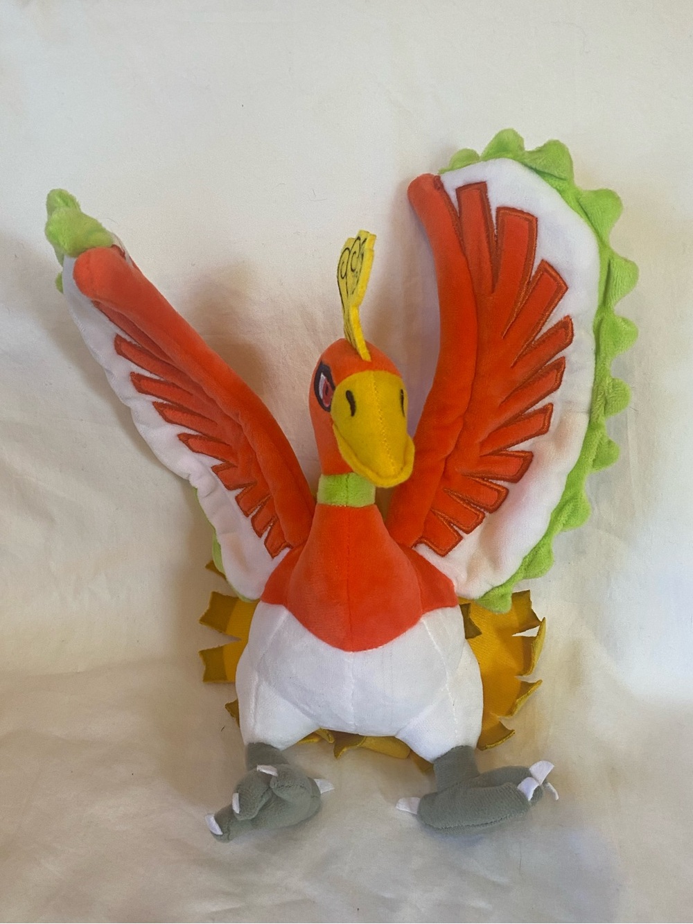 Pokémon Ho-Oh Poke Plush Nintendo Creature 2018 Fire Flying Type Collectible